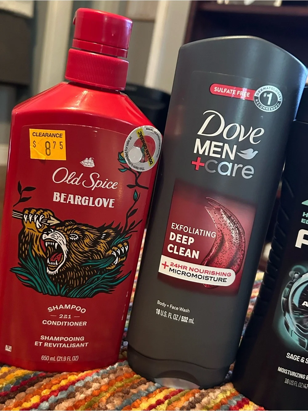 Dove Axe Old Spice Pantene personal care bundle of 7 items All New